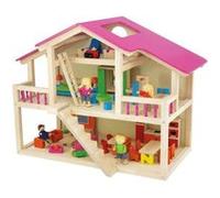 Djeco - Maison De Poupées Loft, En Bois G