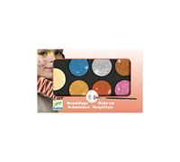Djeco – Palette maquillage – Effet métallique – 6 couleurs