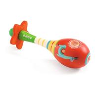 Djeco Maracas Animambo DJ06008 en bois Rouge