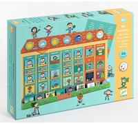 Djeco My Week Calendrier magnétique 89 pièces