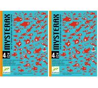 DJECO Mysterax, Jeu de Cartes Enfant (Lot de 2)