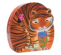 Puzzle 24 pièces La balade du Tigre DJECO orange TU