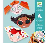 DJECO- Papiroflexia Papyroflexia Origami Caritas (38757), Multicolore, S