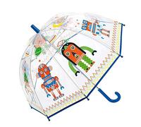 Djeco Parapluie enfant Robots, dessin animé, couleur mixte, Medium (DD04806)