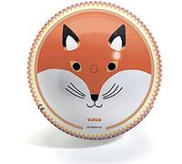 DJECO- Pelota Bear & Fox Ø 22cm (Multiple 6 unid.) Balles de Jeu, 30165, Multicolore