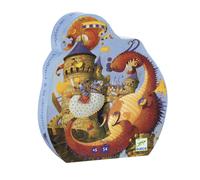 Djeco Puzzle 54 Pièces Vaillant & Les Dragons