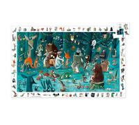 DJECO, Puzzle Classique, L'Orchestre, 35 pièces | Dès 3 Ans, Cadeau Éducatif, Développe l'Observation, Animaux Musiciens, Carton Durable, Poster Inclus, 61 x 38 cm