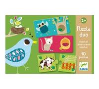 Djeco Puzzle Duo Habitat 10 x 2 pcs G