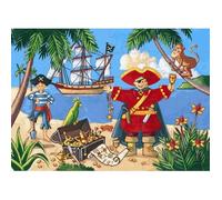 DJECO - Puzzle et boîte Pirate