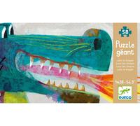 Djeco Puzzle géant dragon - Jouets éducatifs pour enfants