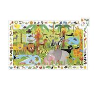 Djeco Puzzle d'observation Jungle (35 pièces)