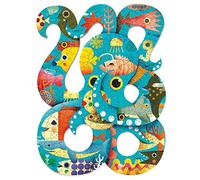 Djeco - Puzzle Octopus 350 pièces, Multicolore (DJ07651)