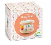 DJECO Rattle Baby Tutti hochet en bois 10m+ 1 pcs