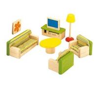 Djeco - Salon Pour La Maison De Poupees En Bois G