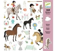 Djeco Stickers Les Chevaux