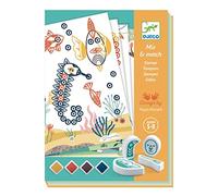 Tampons Mix and Match Surprising animals - Djeco Multicolore