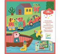 Djeco Gommettes Les animaux