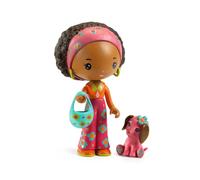 DJECO - Tinyly Poppy & Nouky Maisons de poupée Fashion, Multicolore (36957)