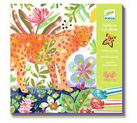 DJECO Tropico le coffret de tableaux à pailleter