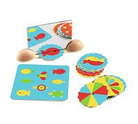 DJECO ZE Mirror Images Jeux d'adresse Multicolore (36481)