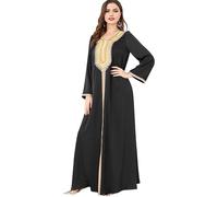 Djellaba Femme qualité Premium - Caftan 1 pièce - Sublime djellaba Portable comme Une Abaya Femme ou Un Caftan marocain - S