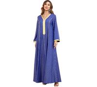 Djellaba Femme qualité Premium - Caftan 1 pièce - Sublime djellaba Portable comme Une Abaya Femme ou Un Caftan marocain - XL