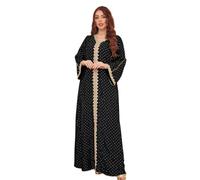 Djellaba Femme qualité Premium - Caftan 1 pièce - Sublime djellaba Portable comme une Abaya Femme ou un Caftan marocain - S