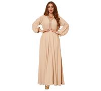 Djellaba Femme qualité Premium - Caftan Femme 1 pièce - Sublime djellaba Portable comme Une Abaya Femme, Une Robe Kabyle ou Un Caftan marocain - S