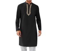 Djellaba Homme Marocaine Caftan Manche Courte Tunique Plage Abaya Dubai Boubou Africain Priere Islamique Eid Quamis Musulman Robe Musulmane À Manches Longues Tenue Africaine Kurta