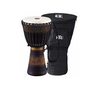 Meinl Djembé ADJ3B-M 10'' Earth – brun et noir (+ housse) – acajou style africain