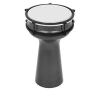 Djembé africain en aluminium de 20,3 cm - Instrument de musique pour enseigner les enfants - Accessoire de batterie Darbuka