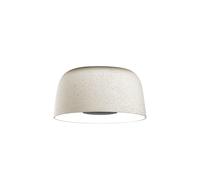 Marset Djembé Plafonnier LED, blanc - ø41,6 cm - H.21 cm Ce luminaire comporte des modules à LED prémontés de classes énergétiques A A++, A+, A