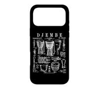 Djembé Drummer Africain Drummer Musique Vintage Brevet Coque pour iPhone 17 Pro Max