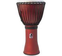 Djembe Freestyle Accord Par Corde Rouge Mat Sfdj-10Rr