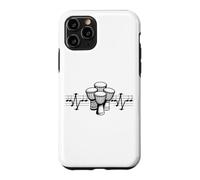 Djembé Notes ECG Rythme Cardiaque Tambour Afrique Ethno Percussion Coque pour iPhone 11 Pro