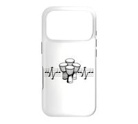 Djembé Notes ECG Rythme Cardiaque Tambour Afrique Ethno Percussion Coque pour iPhone 17 Pro