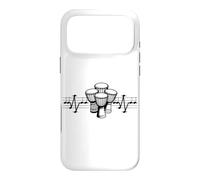 Djembé Notes ECG Rythme Cardiaque Tambour Afrique Ethno Percussion Coque pour iPhone 17 Pro Max