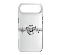 Djembé Notes ECG Rythme Cardiaque Tambour Afrique Ethno Percussion Coque pour iPhone Air