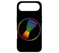 Djembé Tambour Africain Arc-en-Ciel du Fier Batteur Djembe Coque pour iPhone Air