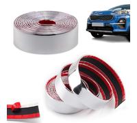 DJFOG 1 Bandes Décoratives Chromées - Auto-adhésives & Flexibles, 30mm x 6m, Idéales pour Fenêtres de Véhicules, Protection de Carrosserie & Pare-Chocs, Montage DIY Facile