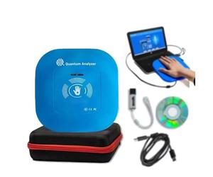 DJFYVAEIO Analyseur Magnétique à Résonance Quantique,Détection De 50 éléments,Fonction D'analyse 3D, Compatible avec Windows, Multilingue,Scanner De Santé Secondaire,Génération Rapide De Rapports