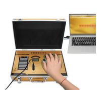 DJFYVAEIO Analyseur Magnétique à Résonance Quantique, Détection De 51 éléments, Fonction D'analyse 3D, Compatible avec Windows, Multilingue, Génération Rapide De Rapports