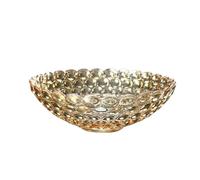 djgkENVQ Corbeille à fruits, Panier à fruits élégant for la maison, bol à fruits en verre cristal, support à fruits simple, plateau à compote de fruits secs, assiette à fruits de ferme pratique