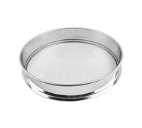 DJHGNFRDK Les énigmes du Jardin, Énigme de Jardin en Acier Inoxydable, Argent, 7,87 Pouces de diamètre, Maille de 0,12 Pouces