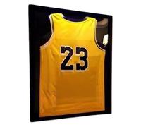 DJHGNFRDK Présentoir pour maillot de football, Cadre d'affichage de maillot de sport en bois, support mural, plusieurs tailles(50x70cm)