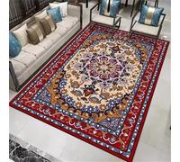 DJHWWD Tapis Fille Chambre Couloir Long Moderne teppiche 200x200CM Chemin Rouge de Sol décoratif pour Bleue d’Exterieur