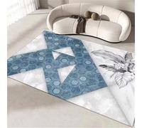DJHWWD Tapis Grand Antidérapant Et Non Déformé de Cuisine 200x300CM Descente Lit Gris imprimé Bleu ado Garcon
