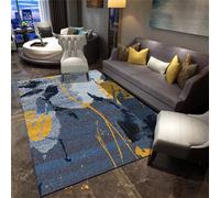 DJHWWD Tapis Long Salon Pas Cher 200x300CM Bleu Jaune résistant aux Taches et Facile d'entretien De Chambre Garcon Adulte d Entree