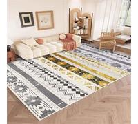 DJHWWD Tapis pour Enfant D Exterieur paillasson Interieur Entree 50x80CM dentree Maison Gris rectangulaire Jaune Anti dérapant