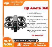 DJI Avata 360 360 ° Drone panoramique 8K HDR vidéo, capteur 1 pouce, évitement d'obstacles omnidirectionnel, FPV RC Drone Avata 360 Avata 360 RC2